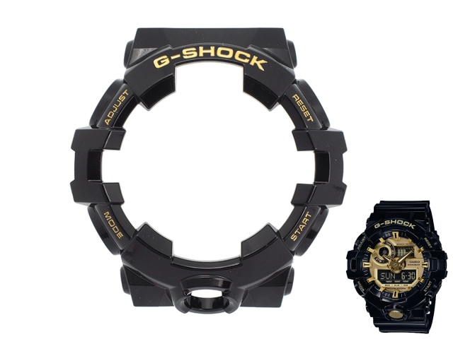 Oryginalny bezel Casio G-Shock GA-700GB-1A czarny połysk